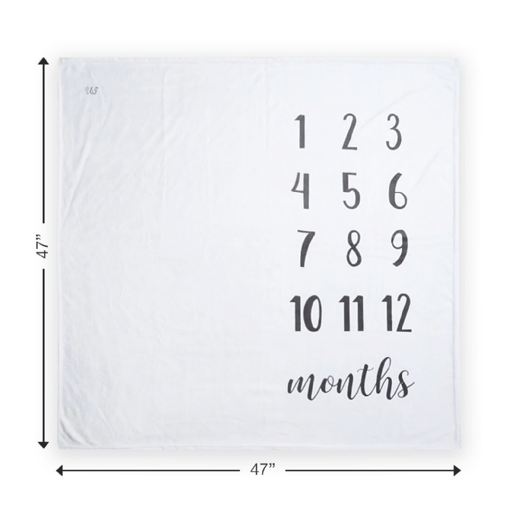 Baby milestone blanket - Picture 3 of 5